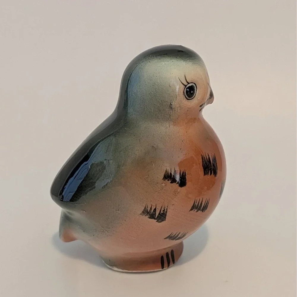 Vintage Norcrest Robin Bird Salt And Pepper Shakers. Made In Japan